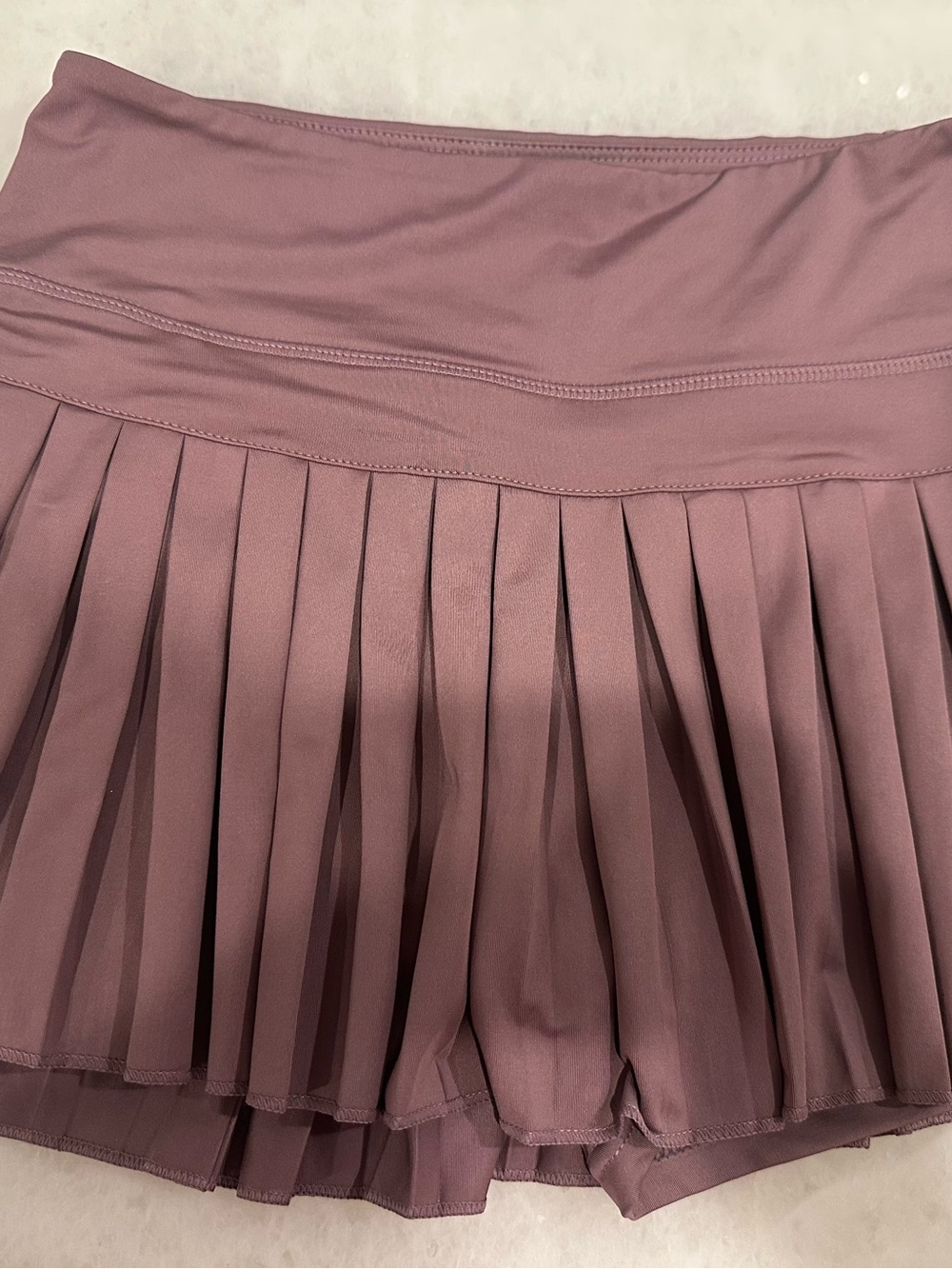 Pleated Mauve Women’s Skirt